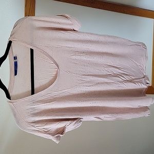 Short sleeve light pink tee
